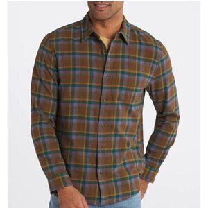 Hawker Rye Mahoney Brushes Flannel Shirt Men Size XL NWT Long Sleeve Button Down